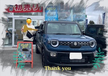 T様　新車ｸﾛｽﾋﾞｰご納車おめでとうございます！